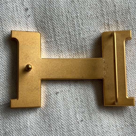 Authentic Hermes Constance reversible belt and buckle
